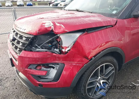 2016 Ford Explorer Sport из США, поврежденный, VIN 1FM5K8GT4GGA09859